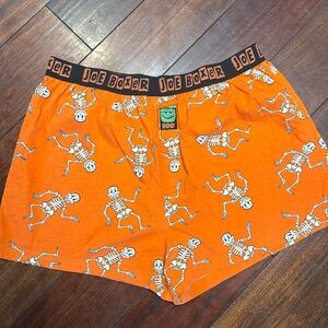 NWOT Joe Boxer glow-in-the-dark Halloween boxers, size large